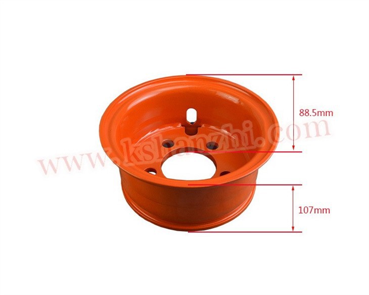 Forklift Parts 3.00-8 5 Holes Wheel Rim For Komat/Linde Forklift